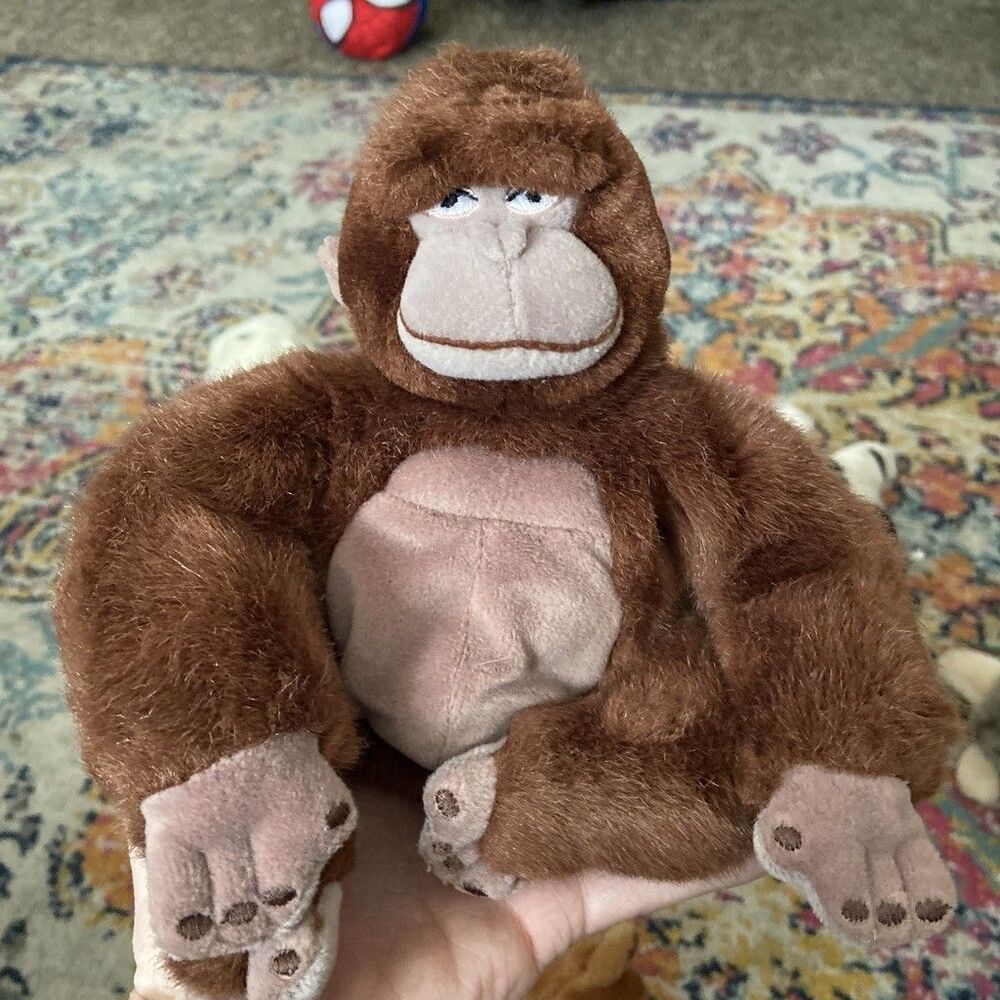 TARZAN HEARTBEAT KALA STUFFED ANIMAL PLUSH BEAN BAG TAG NON-WORKING DISNEY STORE